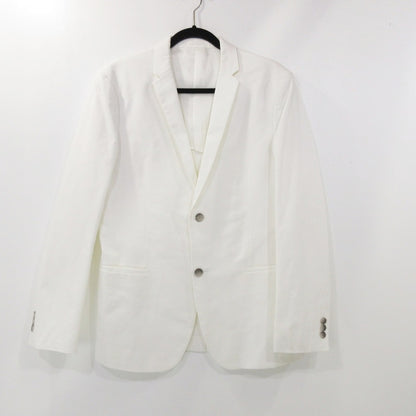 【中古】theory | セオリー NEW TAILOR 2 CHAMBERS テーラードジャケット 02-3104004 ホワイト サイズ：40