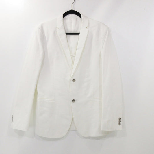 theory | Theory NEW TAILOR 2 CHAMBERS Tailored Jacket 02-3104004 White Size: 40