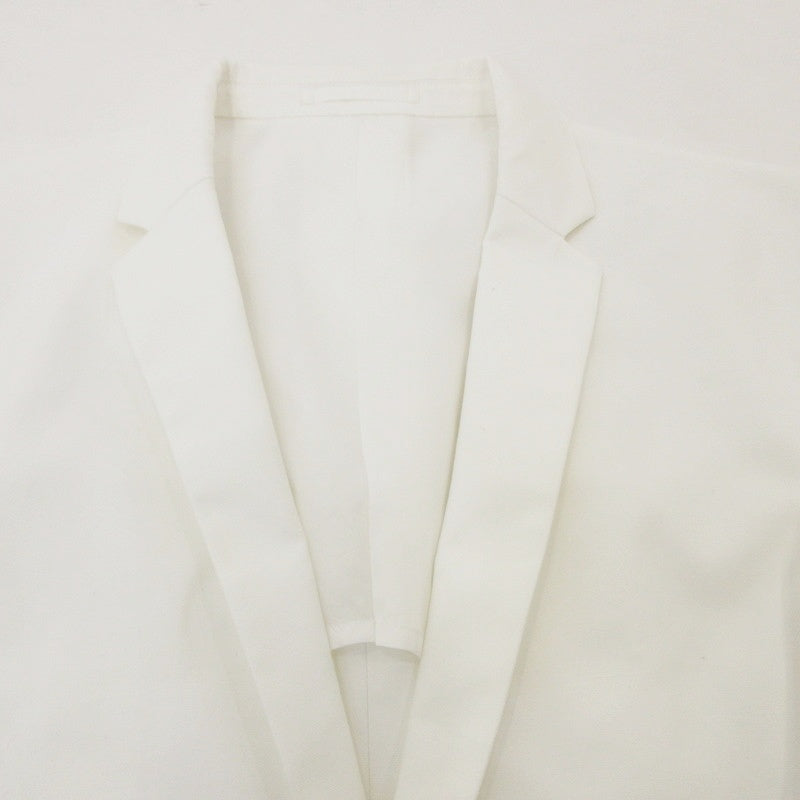 【中古】theory | セオリー NEW TAILOR 2 CHAMBERS テーラードジャケット 02-3104004 ホワイト サイズ：40