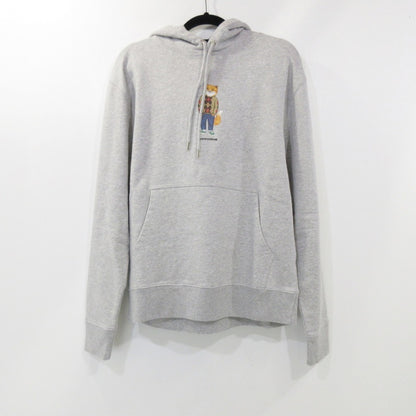 【中古】MAISON KITSUNE | メゾンキツネ Dressed Fox Regular Hoodie パーカー LM00304KM0001 グレー サイズ：S