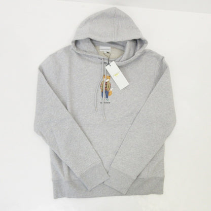 【中古】MAISON KITSUNE | メゾンキツネ Dressed Fox Regular Hoodie パーカー LM00304KM0001 グレー サイズ：S