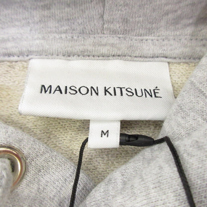 【中古】MAISON KITSUNE | メゾンキツネ Dressed Fox Regular Hoodie パーカー LM00304KM0001 グレー サイズ：M