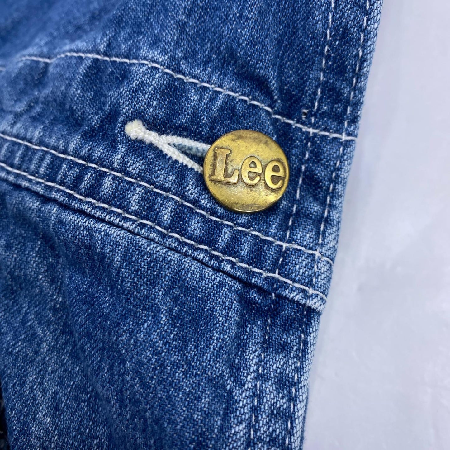 【中古】Lee | リー オーバーオール LM7254 ブルー サイズ：S【姫路東店】