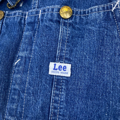 【中古】Lee | リー オーバーオール LM7254 ブルー サイズ：S【姫路東店】