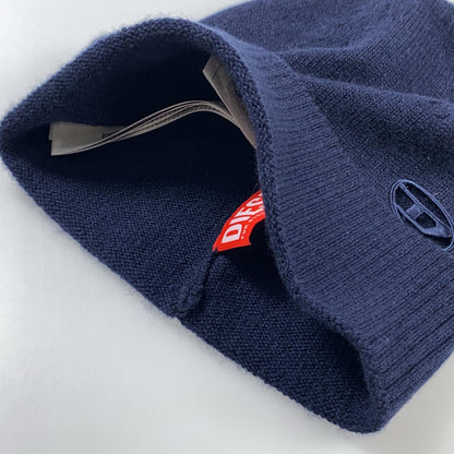 【中古】DIESEL | ディーゼル K-REV ニットキャップ A133190GEAY ネイビー