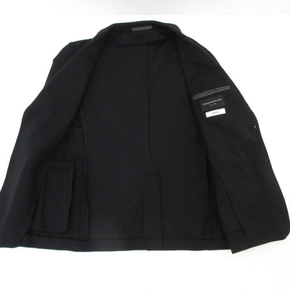 【中古】TOMORROWLAND | トゥモローランド ストレッチポンチシングルブレステッド2Bジャケット テーラードジャケット 61-07-31-07501 ブラック サイズ：44