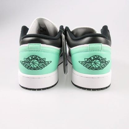 【中古】NIKE | ナイキ AIR JORDAN 1 LOW GREEN GLOW スニーカー 553558-131 ホワイト 30cm
