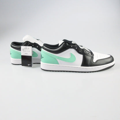 【中古】NIKE | ナイキ AIR JORDAN 1 LOW GREEN GLOW スニーカー 553558-131 ホワイト 30cm