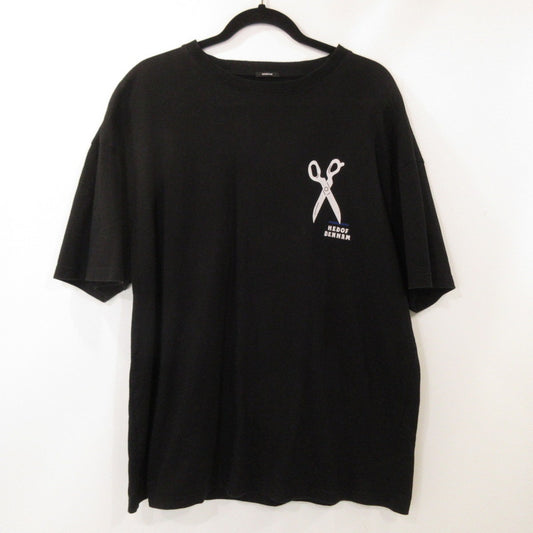 【中古】DENHAM | デンハム HXD SCISSOR BOX TEE HCJ 半袖Ｔシャツ 01-22-02-52-221 ブラック サイズ：XL