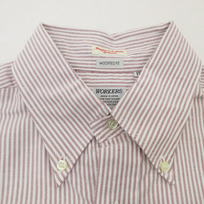 【中古】WORKERS | ワーカーズ Modified BD Shirt 長袖シャツ サイズ:15