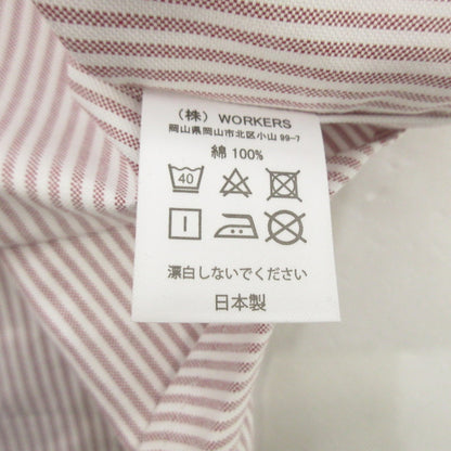 【中古】WORKERS | ワーカーズ Modified BD Shirt 長袖シャツ サイズ:15