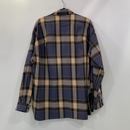 【中古】Lui's | ルイス ロイヤルチェックスリットボリュームシャツコート 長袖シャツ LUZ2041204A0005 2024S/S サイズ：F