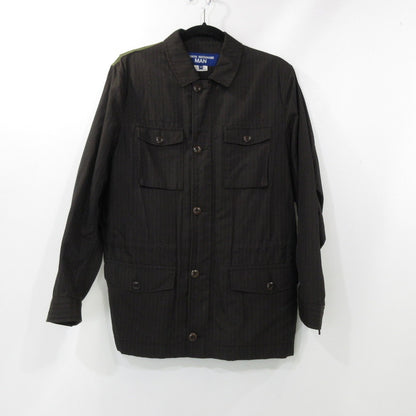 【中古】JUNYA WATANABE COMME des GARCONS MAN | ジュンヤワタナベコムデギャルソンマン 切替エステルラミージャケット その他アウター WI-J004 ブラウン サイズ：XS