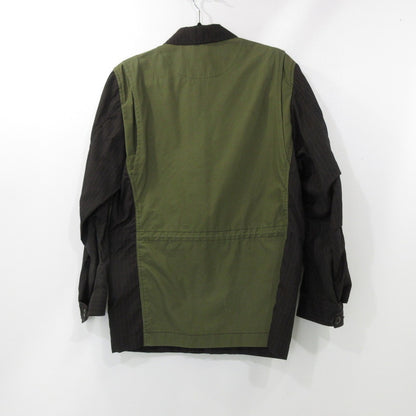 【中古】JUNYA WATANABE COMME des GARCONS MAN | ジュンヤワタナベコムデギャルソンマン 切替エステルラミージャケット その他アウター WI-J004 ブラウン サイズ：XS