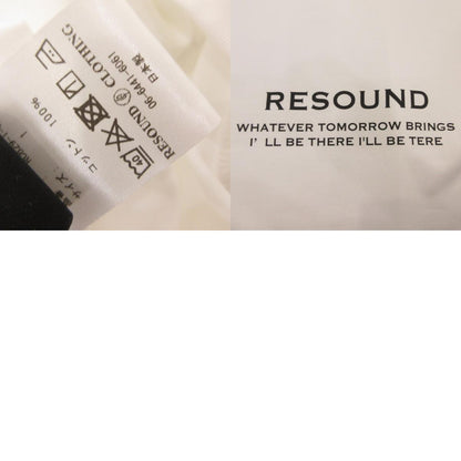 【中古】RESOUND CLOTHING | リサウンドクロージング S/S ICON T-Shirts 半袖Ｔシャツ RCB29-T-002 ホワイト サイズ：1