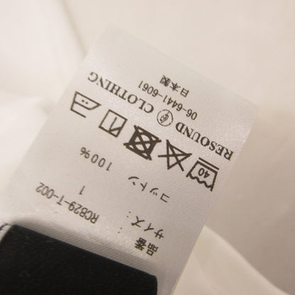 【中古】RESOUND CLOTHING | リサウンドクロージング S/S ICON T-Shirts 半袖Ｔシャツ RCB29-T-002 ホワイト サイズ：1