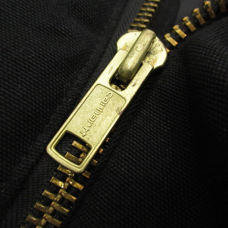 【中古】Carhartt | カーハート DUCK TRADITIONAL COAT 中綿ジャケット C003 BLK NETTTSワッペン ブラック