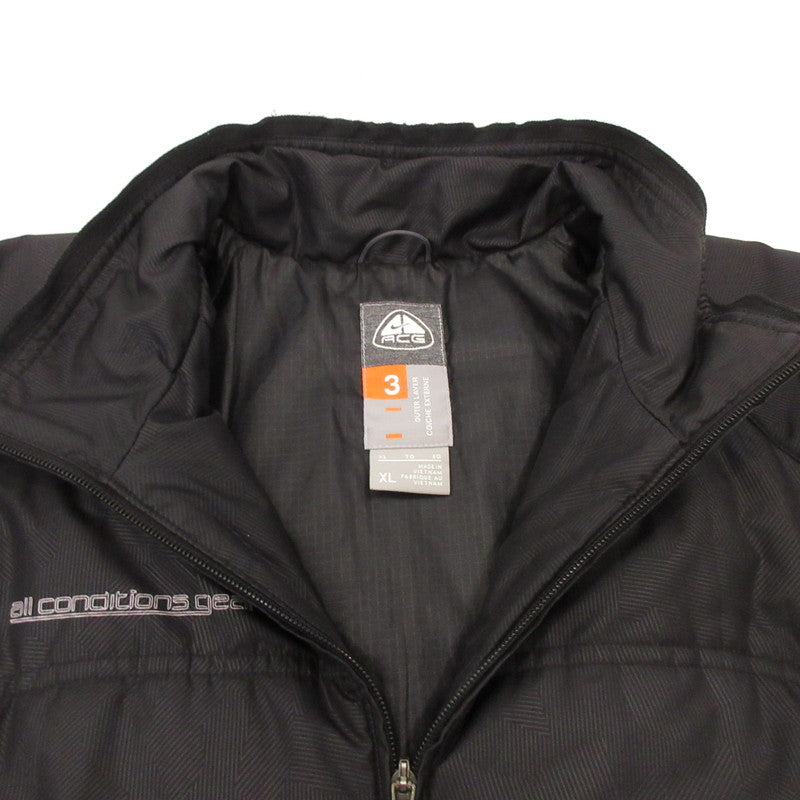 【中古】NIKE ACG | ナイキ エーシージー パデッドジャケット 中綿ジャケット F4SIV ブラック サイズ：XL
