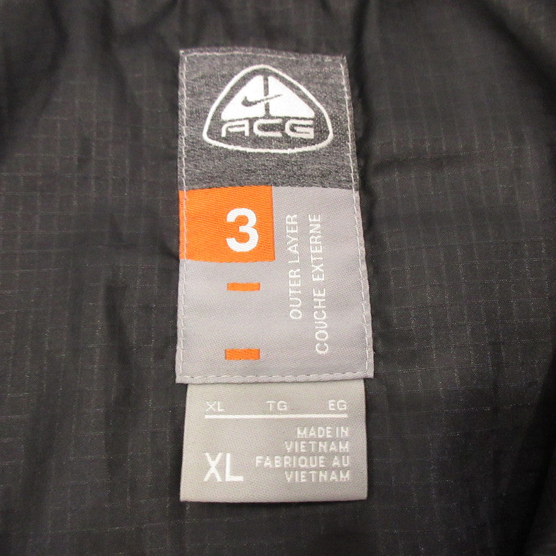【中古】NIKE ACG | ナイキ エーシージー パデッドジャケット 中綿ジャケット F4SIV ブラック サイズ：XL