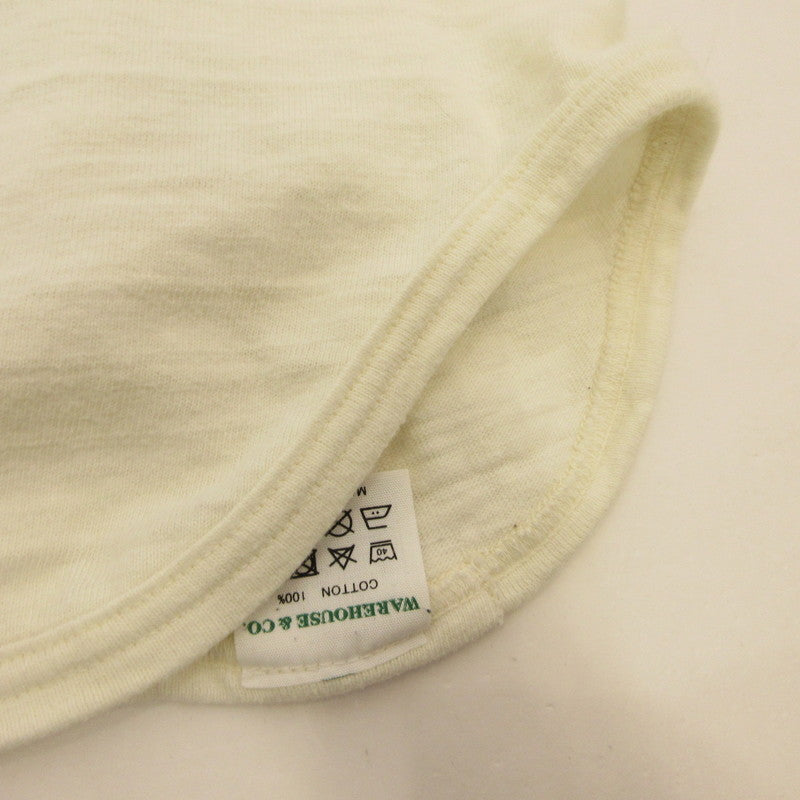 WARE HOUSE | ウェアハウス　ウエアハウス LITTLE VILLAGE 半袖Ｔシャツ Lot.4800 ホワイト サイズ：M