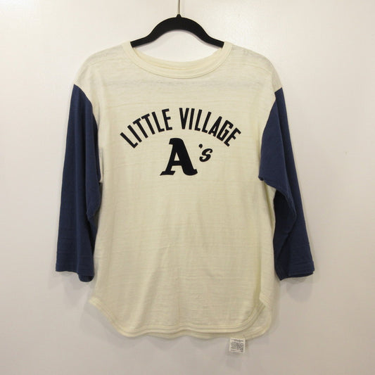 WARE HOUSE | ウェアハウス　ウエアハウス LITTLE VILLAGE 半袖Ｔシャツ Lot.4800 ホワイト サイズ：M