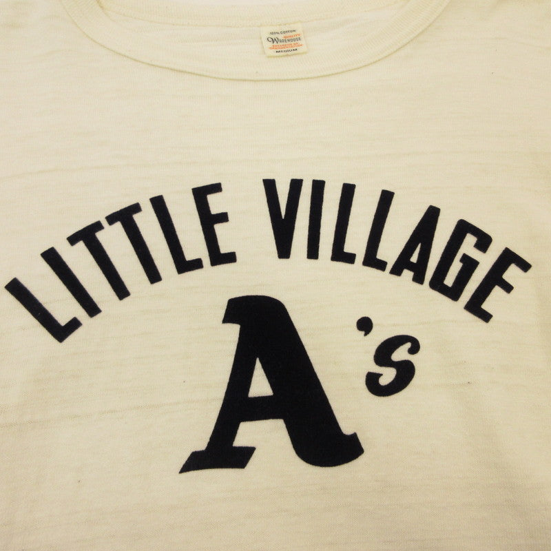 WARE HOUSE | ウェアハウス　ウエアハウス LITTLE VILLAGE 半袖Ｔシャツ Lot.4800 ホワイト サイズ：M