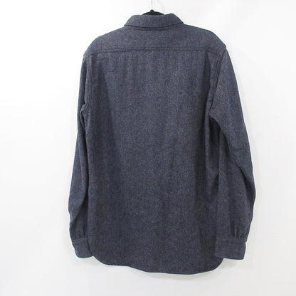 【中古】WARE HOUSE | ウェアハウス　ウエアハウス CLASSICS WOOL SHIRTS 長袖シャツ ネイビー サイズ：42