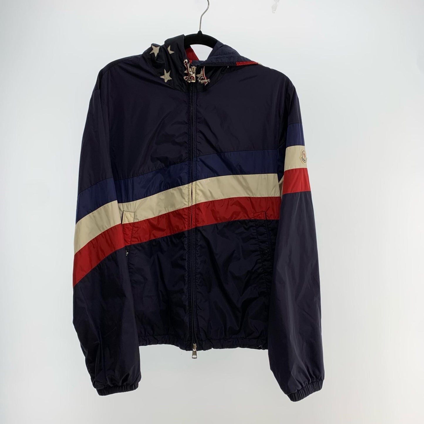 【中古】MONCLER | モンクレール CAM ナイロンジャケット 4113685 2018S/S 国内正規品 ネイビー サイズ：3