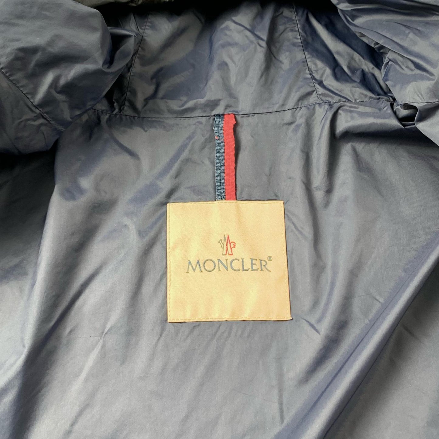 【中古】MONCLER | モンクレール CAM ナイロンジャケット 4113685 2018S/S 国内正規品 ネイビー サイズ：3