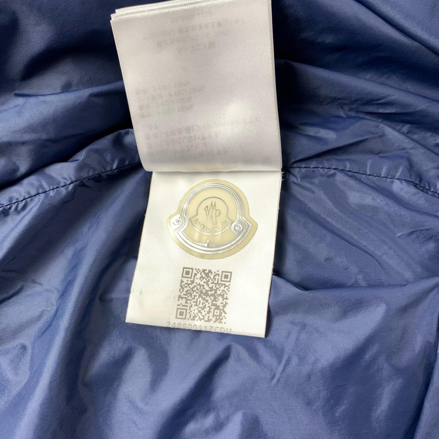 【中古】MONCLER | モンクレール CAM ナイロンジャケット 4113685 2018S/S 国内正規品 ネイビー サイズ：3