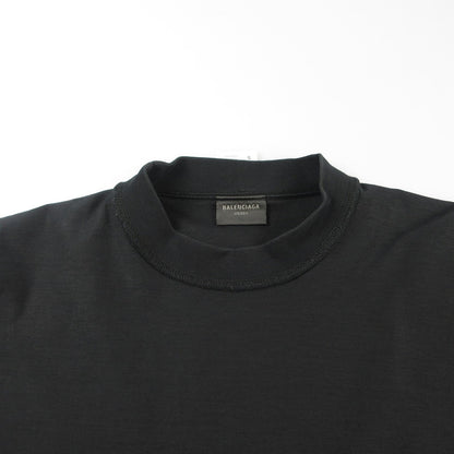 【中古】BALENCIAGA | バレンシアガ インサイドアウトロゴ 半袖Ｔシャツ 720198 TNVR5 国内正規品 ブラック サイズ：L