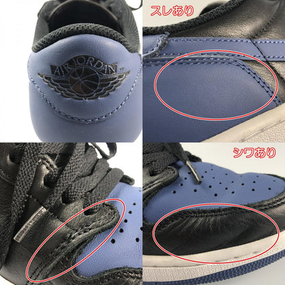 【中古】NIKE | ナイキ AIR JORDAN 1 LOW OG 'MYSTIC NAVY' スニーカー CZ0790-041 ネイビー 28cm