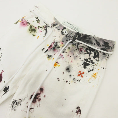 【中古】OFF-WHITE | オフホワイト PAINT SPLASH JEANS デニムパンツ OMYA011F19D08024 サイズ:W:32CM ホワイト