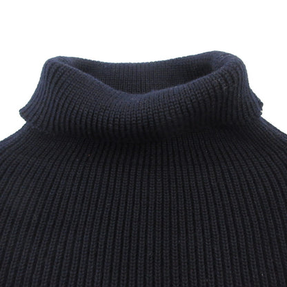 【中古】ANDERSEN-ANDERSEN | アンデルセンアンデルセン THE NAVY TURTLE NECK セーター ネイビー サイズ：XS