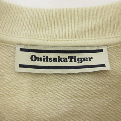 【中古】ONITSUKA TIGER | オニツカタイガー SWEAT TOP スウェット 2183A996 ベージュ サイズ：M