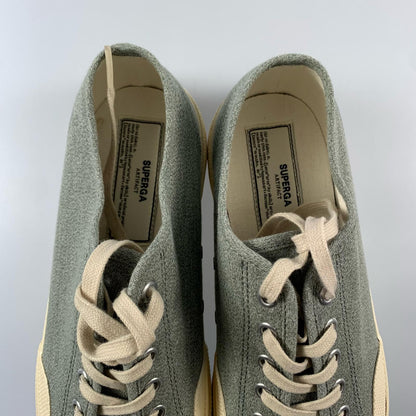 【中古】SUPERGA | スペルガ 2432 SALT PEPPER スニーカー 3S61316W US10(28.0cm程度) グレー
