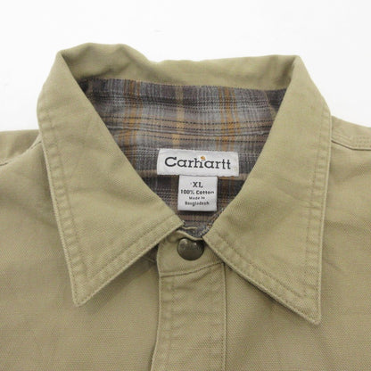 【中古】Carhartt | カーハート Duck Canvas Shirt Jacket その他トップス S96GKH ベージュ サイズ：XL