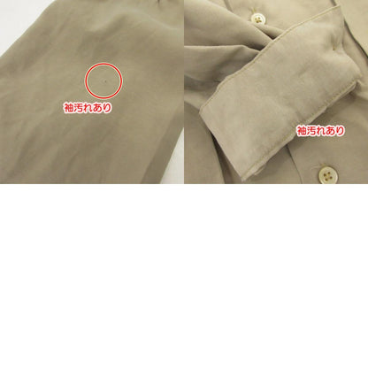【中古】SON OF THE CHEESE | サノバチーズ BOX POCKET L/S 半袖シャツ SC2110-SH01 ベージュ サイズ：L
