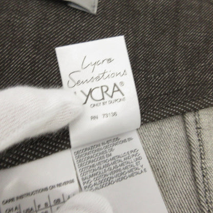 【中古】MAX MARA | マックスマーラ 花装飾付デニムスカート スカート 株式会社OTS ブラウン サイズ：38