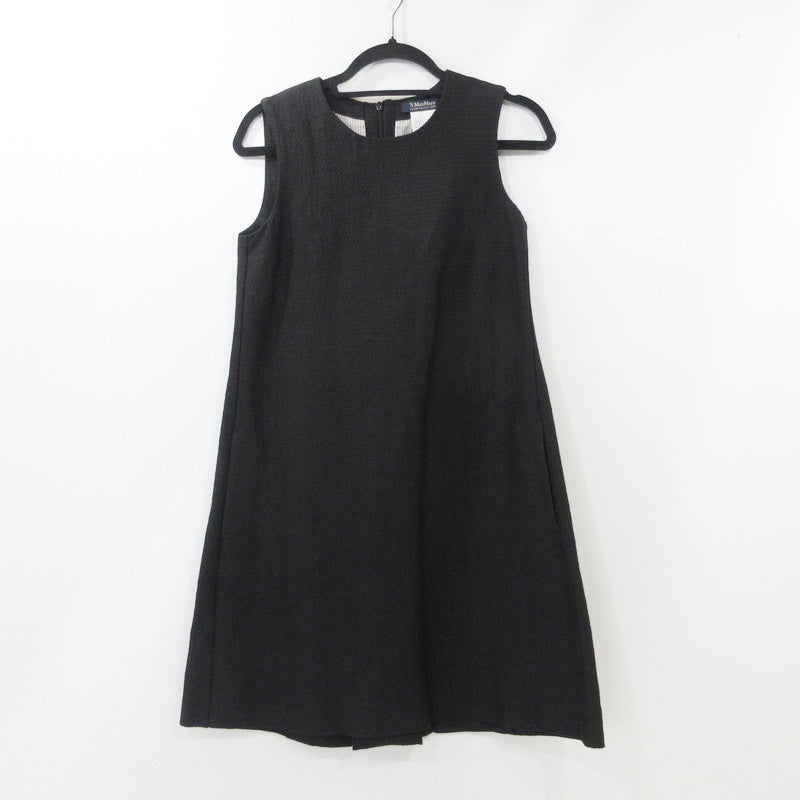 【中古】MAX MARA | マックスマーラ ワンピース 92212272 S MaxMara ブラック サイズ：38