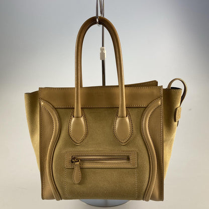 【中古】CELINE | セリーヌ ラゲージマイクロショッパー ハンドバッグ