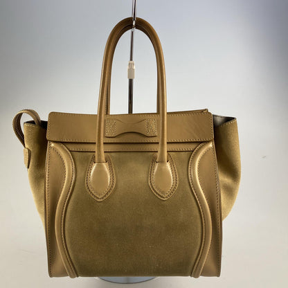 【中古】CELINE | セリーヌ ラゲージマイクロショッパー ハンドバッグ