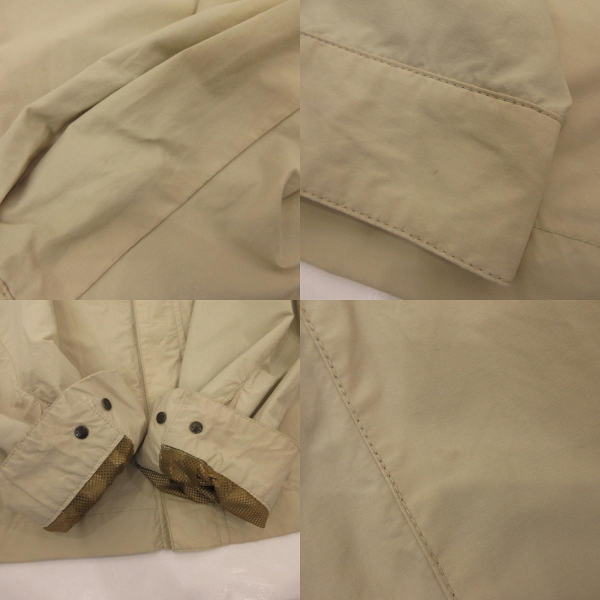 【中古】MONCLER | モンクレール ナイロンジャケット 並行品 青タグ ベージュ サイズ：1