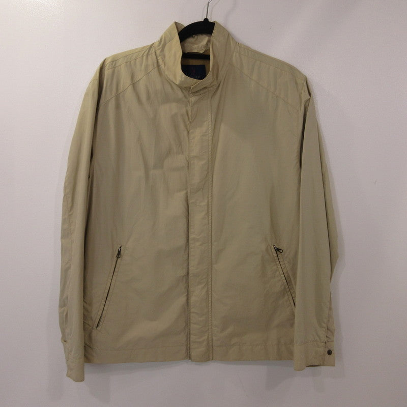 【中古】MONCLER | モンクレール ナイロンジャケット 並行品 青タグ ベージュ サイズ：1