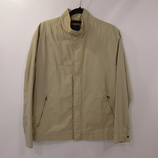 【中古】MONCLER | モンクレール ナイロンジャケット 並行品 青タグ ベージュ サイズ：1