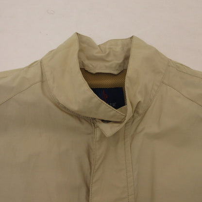 【中古】MONCLER | モンクレール ナイロンジャケット 並行品 青タグ ベージュ サイズ：1