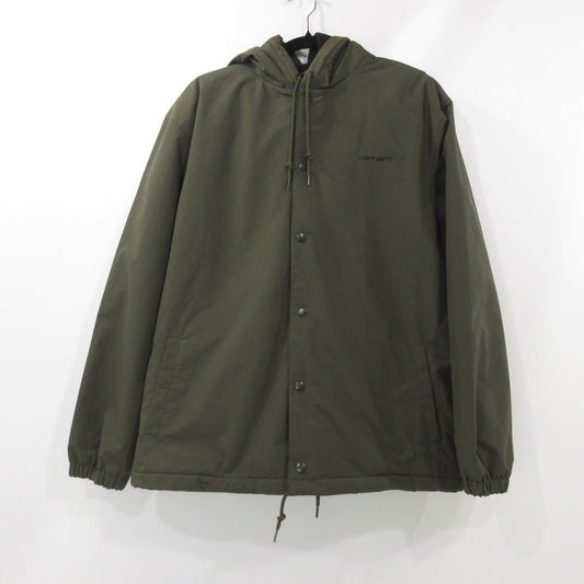 【中古】Carhartt WIP | カーハートダブリューアイピー HOODED COACH JACKET その他アウター I032247 カーキ サイズ：S