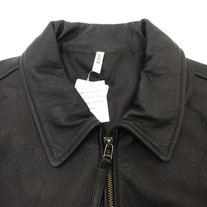 【中古】 COMFORTABLE SWING TOP JACKET レザー SH-01-WS-GOAT-3 ブラック サイズ：2