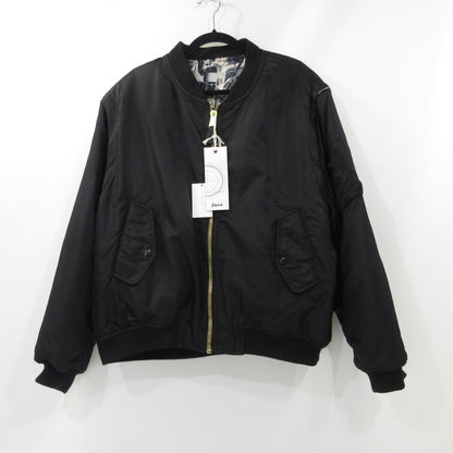 【中古】 semoh” 4way Bomber Jacket” ミリタリージャケット 24-6-05 FOSTEX ブラック サイズ：3