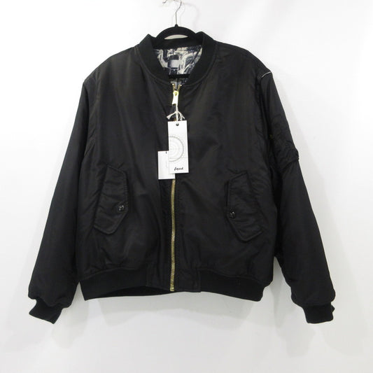 【中古】 semoh” 4way Bomber Jacket” ミリタリージャケット 24-6-05 FOSTEX ブラック サイズ：3